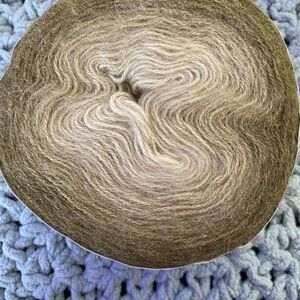 Ice Yarns Olive Green Fiber Art Yarn